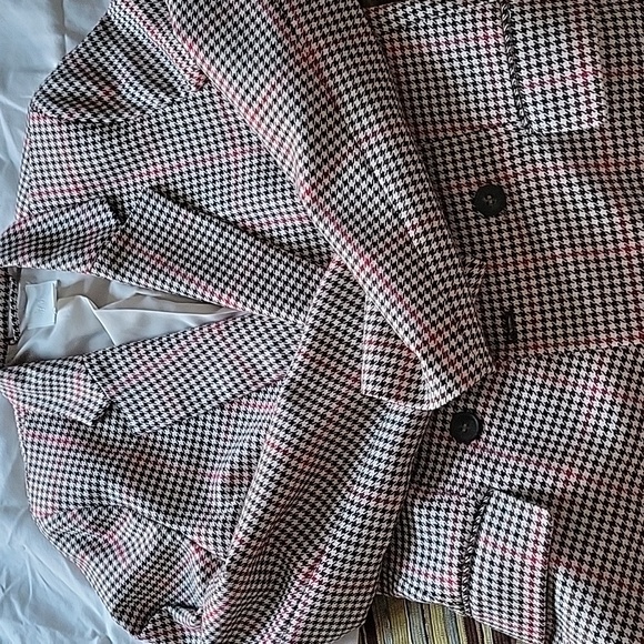 H&M houndstooth blazer size 4 - Picture 3 of 5
